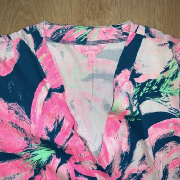 lily pulitzer wrap skort romper - Picture 3 of 4